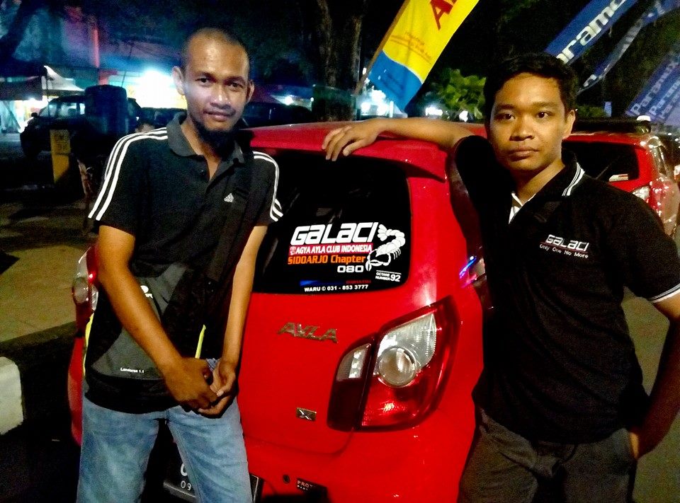 Member Baru dari Sidoarjo (kiri: Om Suko GLC 080) bersama Ketchap Sidoarjo